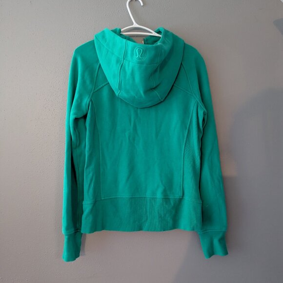 Lululemon Scuba Full-Zip Hoodie Kelly Green - Picture 9 of 9